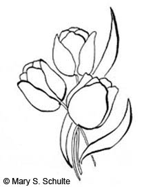 225x270 Free Flower Templates And Designs