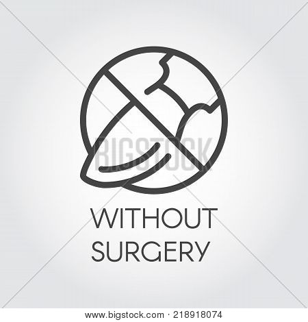 450x470 Stop Sign Surgeon. Icon Drawing Vector Amp Photo Bigstock