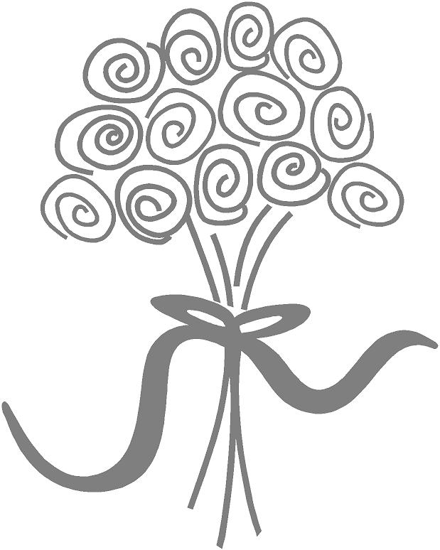 619x774 Wedding Bouquet Flowers Drawing Sketchbook Carousel Flora Design