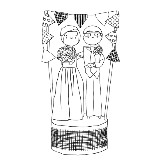 560x560 Custom Wedding Cake Toppers