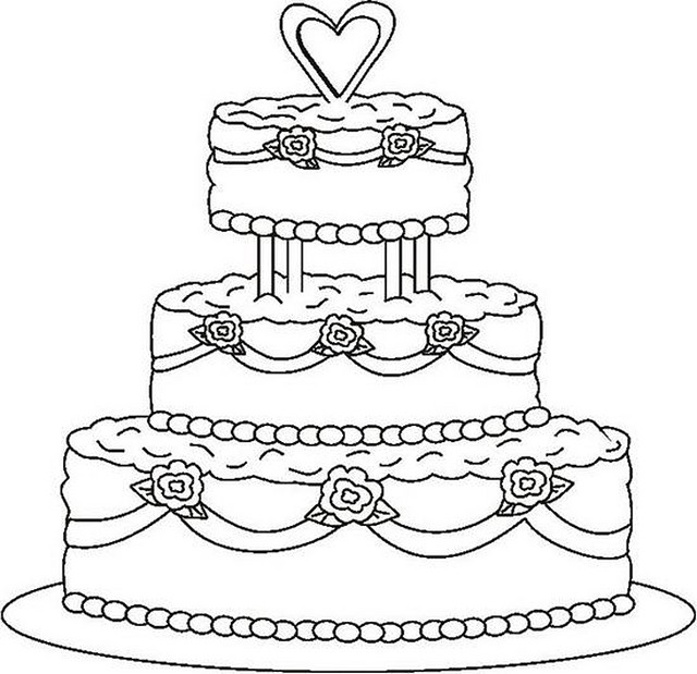 640x619 Learn How To Draw Wendy Wedding Cake From Shopkins Shopkins Step