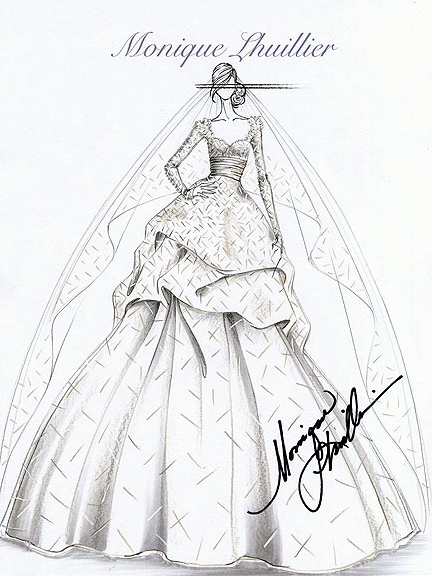 432x576 Wedding Gowns Sketches