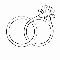 236x236 Drawn Ring Wedding Ring 3422782
