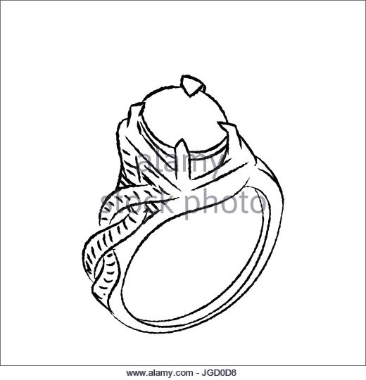 520x540 Engagement Ring Vectors Stock Photos Amp Engagement Ring Vectors