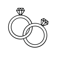 200x200 Wedding Rings Icons Noun Project