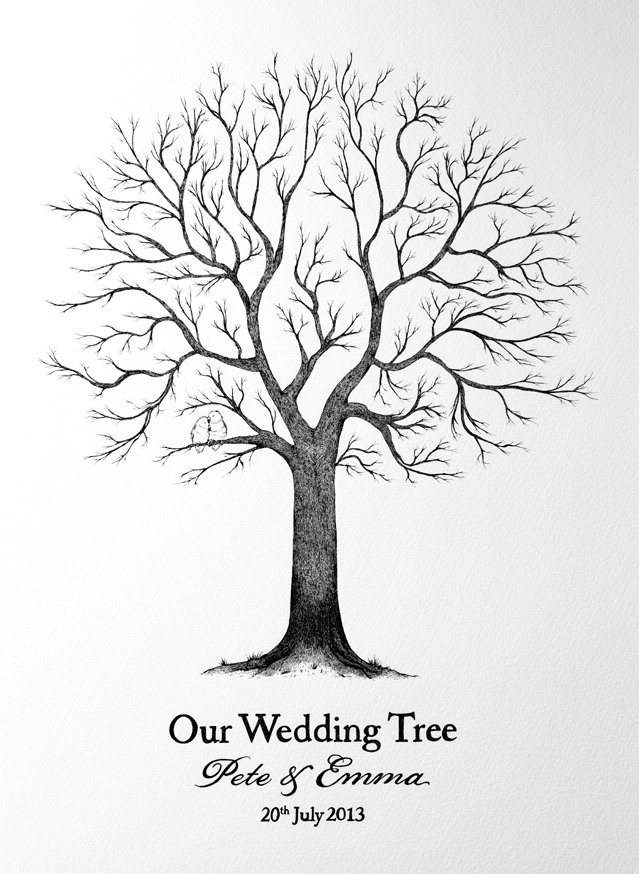 639x874 Tree Illustration