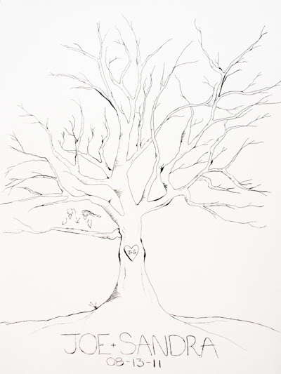 400x533 A Little More Than Life Wedding Ideas Tree Guest Book