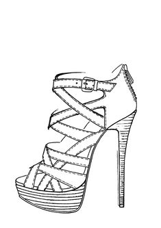 235x333 Shoe Sketch Things I Have Done. Sketches, Drawings