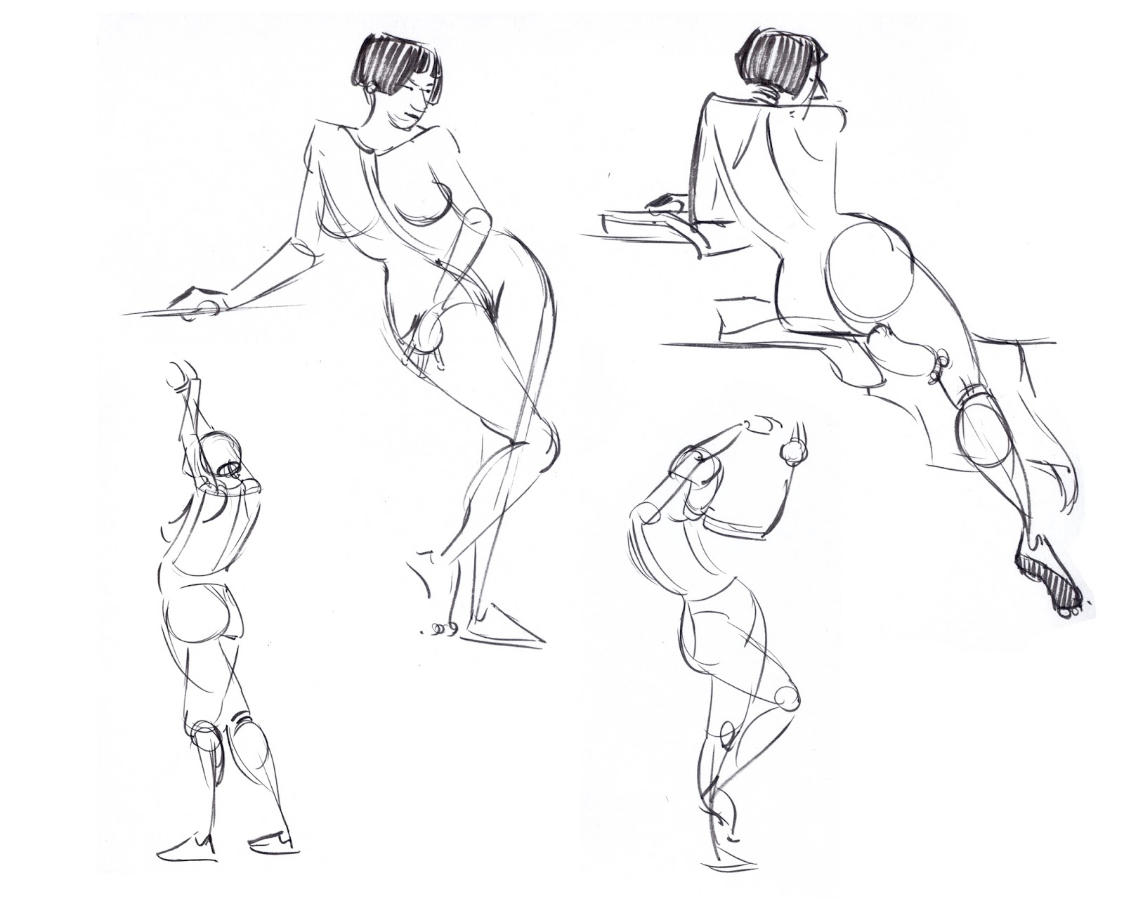 1600x1280 Nikki's Sketches Last Night's Model Drawing Collective