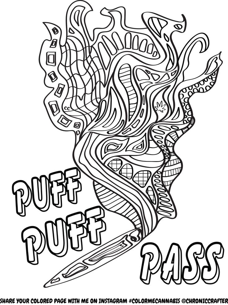 736x981 Psychedelic Weed Coloring Pages Preschool To Fancy Draw Page