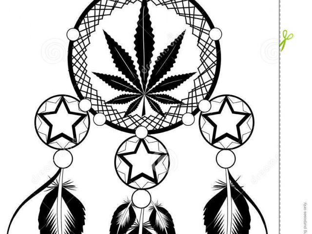 640x480 Pot Leaf Tattoo Flash Tattoo Ideas
