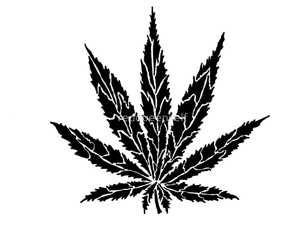 1000x766 Collection Of Tribal Cannabis Leaf Tattoo Sample