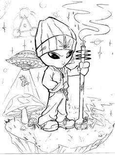 236x318 Funny Weed Coloring Pages