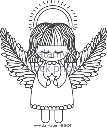 449x540 Illustration Angel Wings Black And White Stock Photos Amp Images