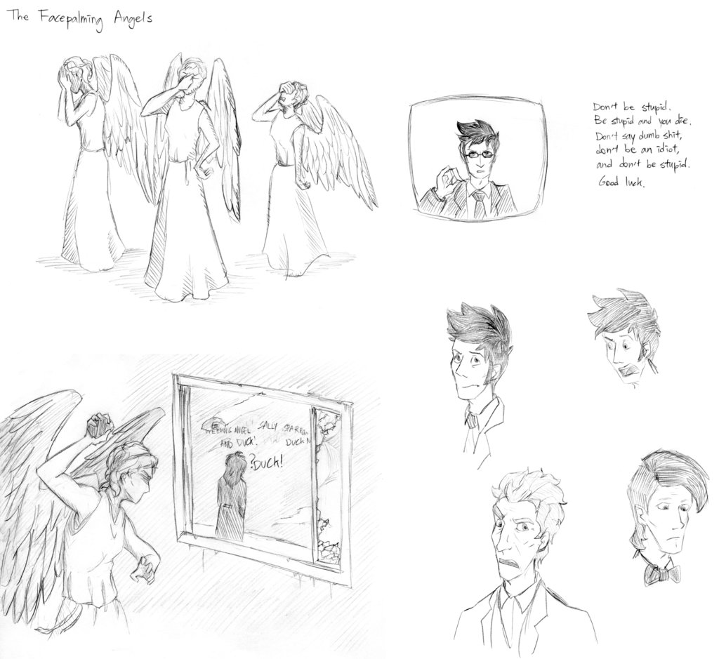1024x939 Doctor Who Doodles 4 By Littlesnaketail