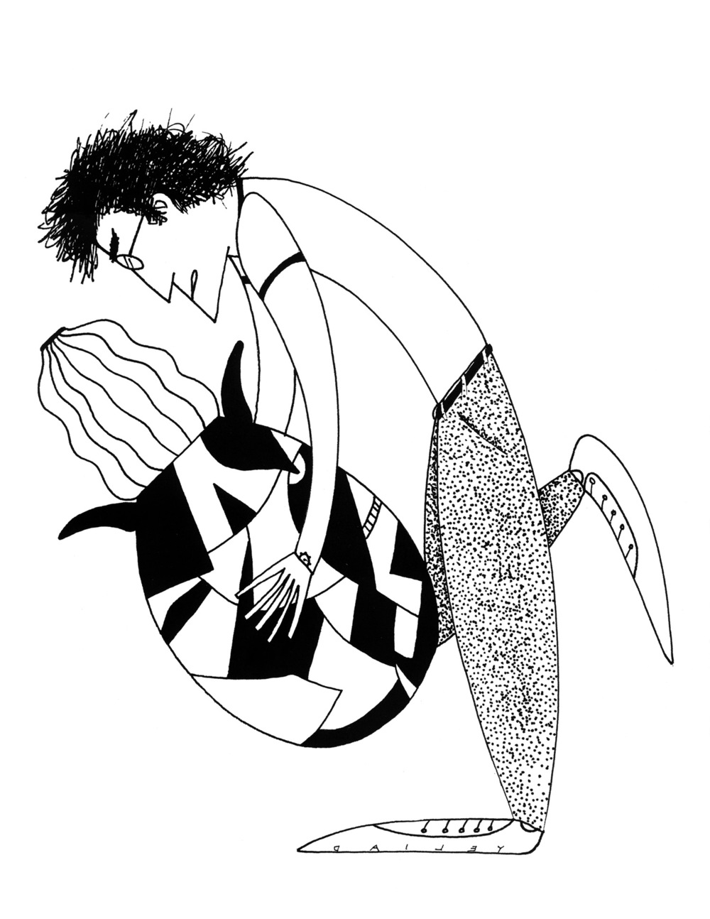 1000x1294 Drawings Dan Dailey