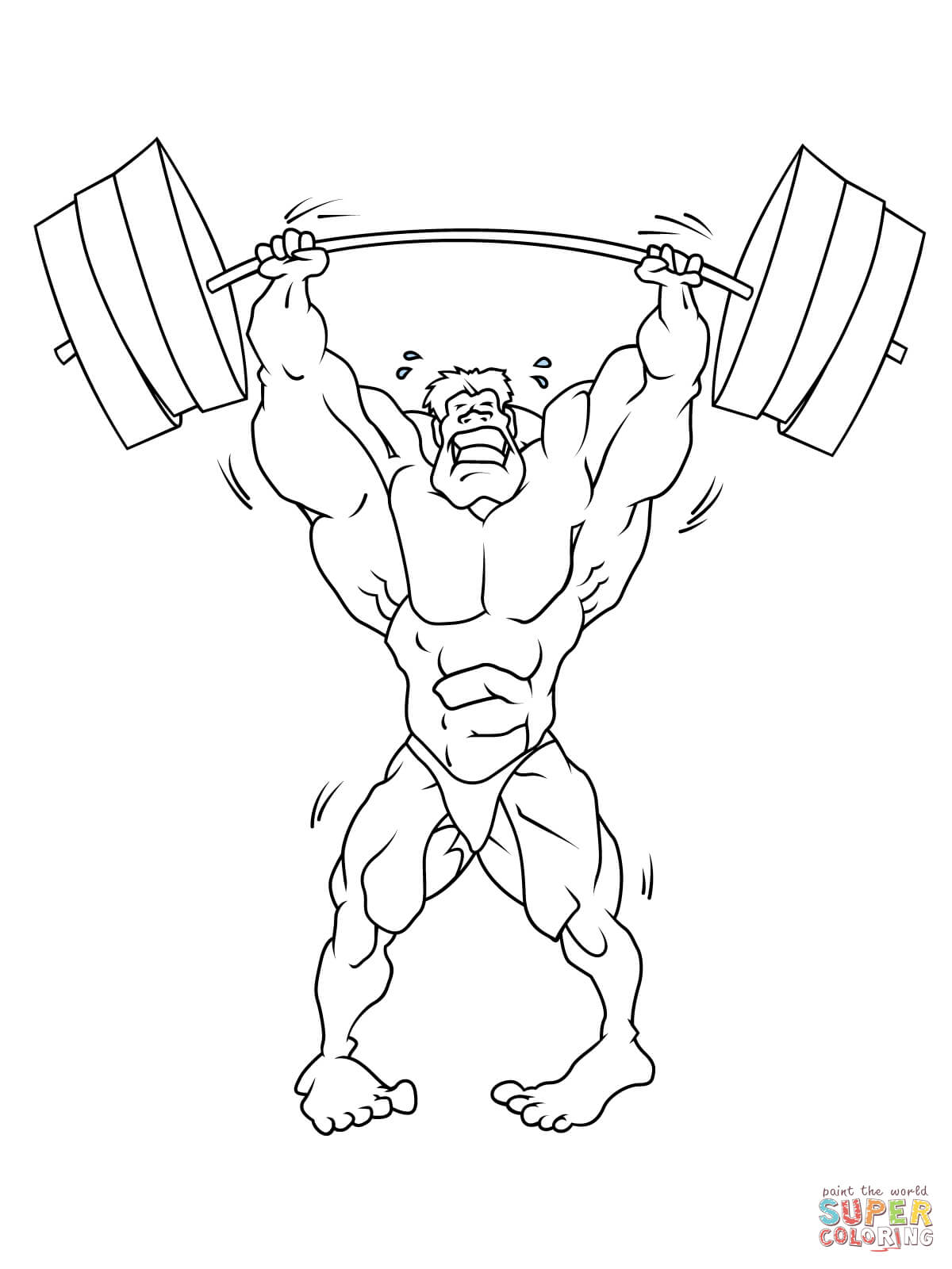1200x1600 Weight Lifting Coloring Pages Free Coloring Pages