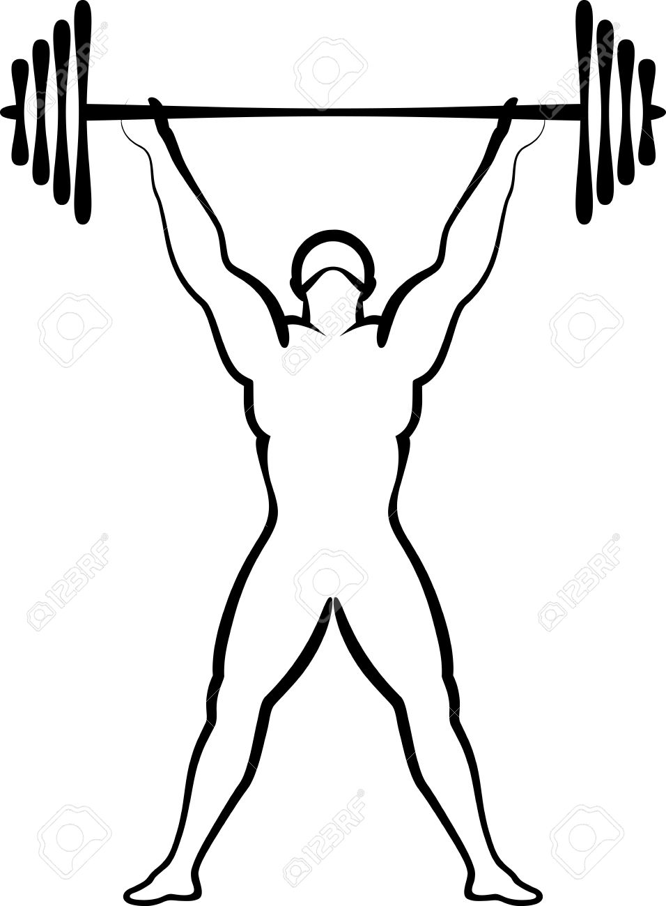 956x1300 Weightlifting Royalty Free Cliparts, Vectors, And Stock