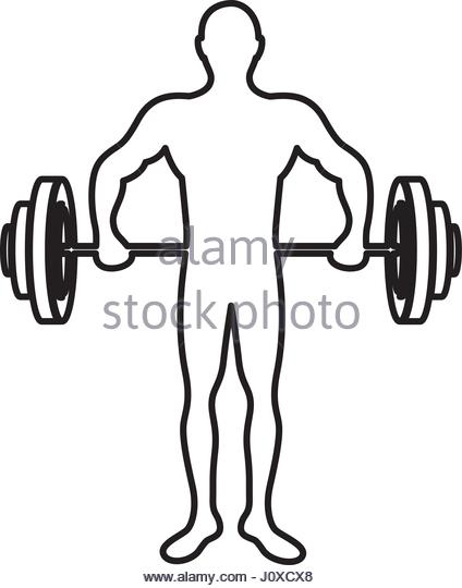424x540 Weightlifting Stock Vector Images