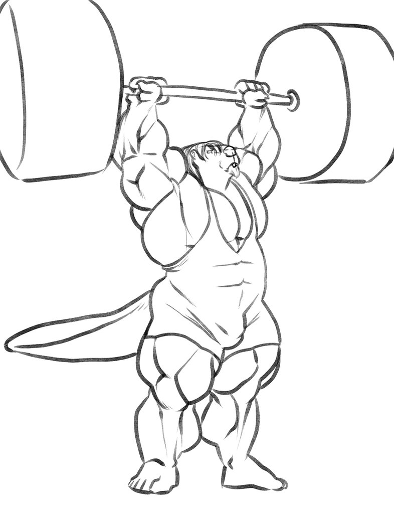 786x1017 Remi Weightlifting, By Tkorca By Animagusurreal