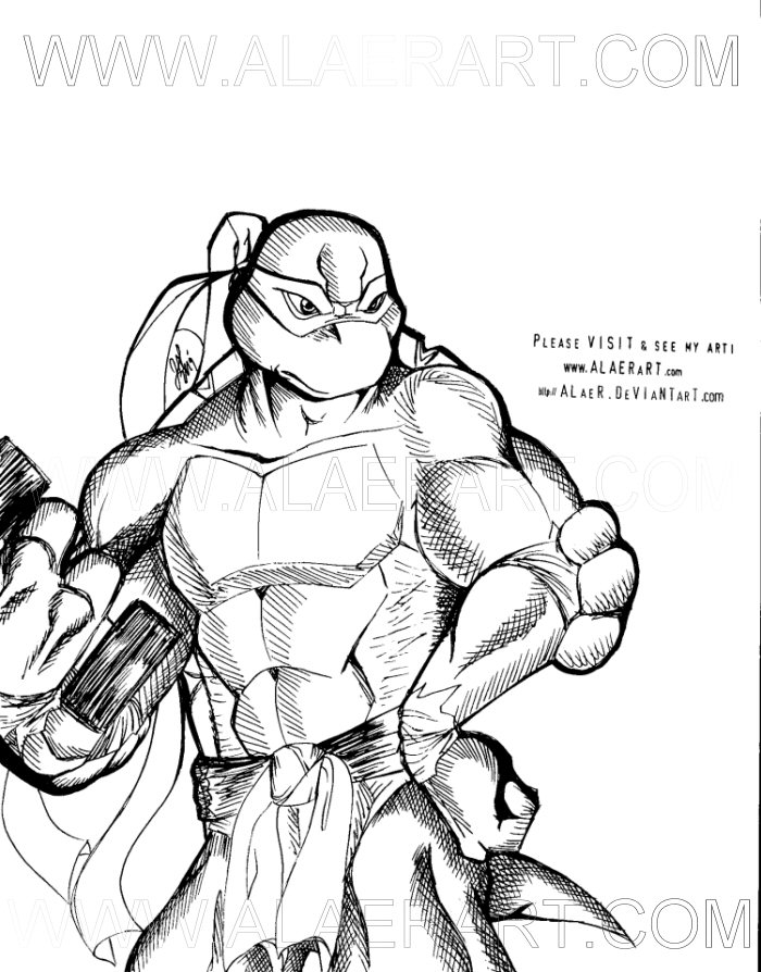 700x894 Weight Lifting Raphael By Alaer