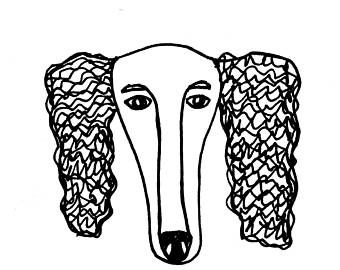 340x270 Sausage Dog Drawing Etsy