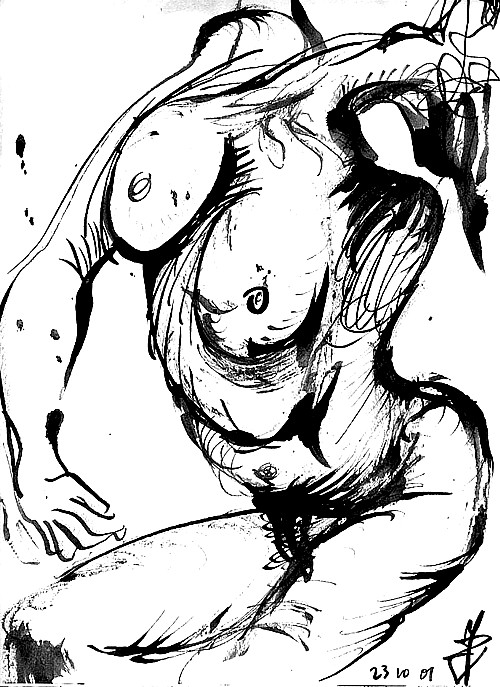 500x687 Depression Drawing Van Gogh And I