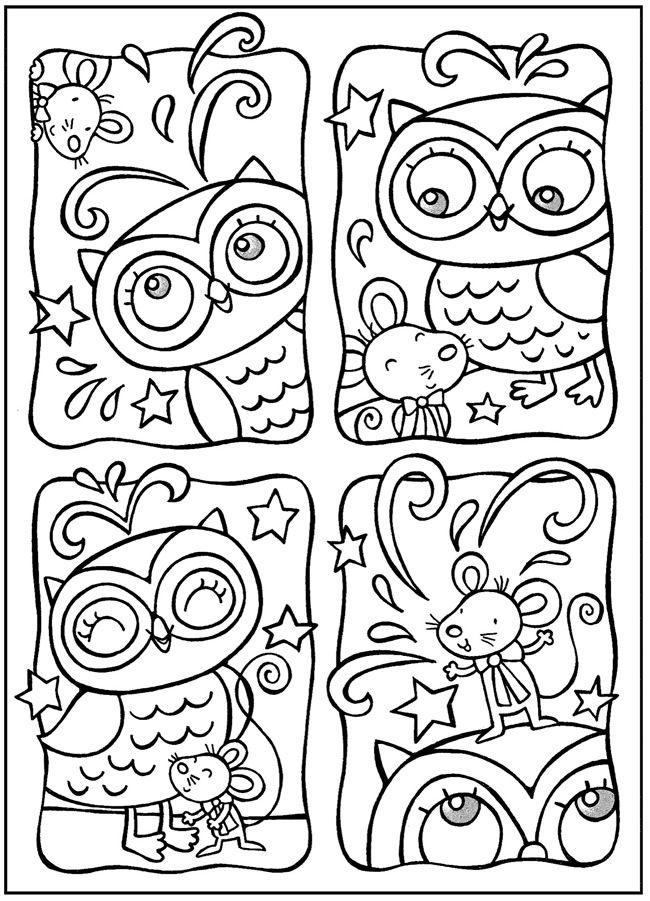 650x901 Whoooo Has The Cutest Owl Doodles
