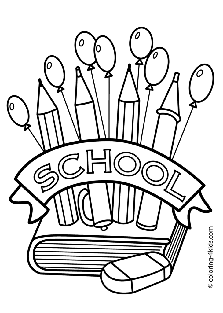 730x1024 Welcome To School Coloring Pages