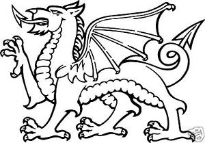 Welsh Dragon Drawing at GetDrawings | Free download