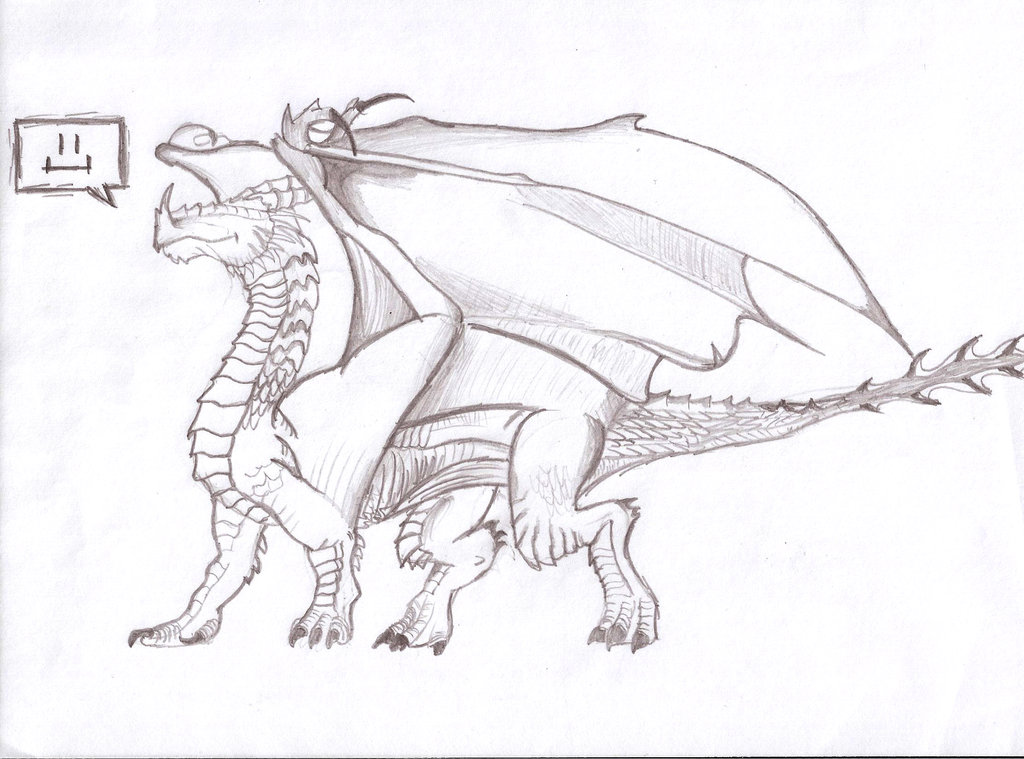 1024x759 Welsh Dragon Pencil By Yrzael