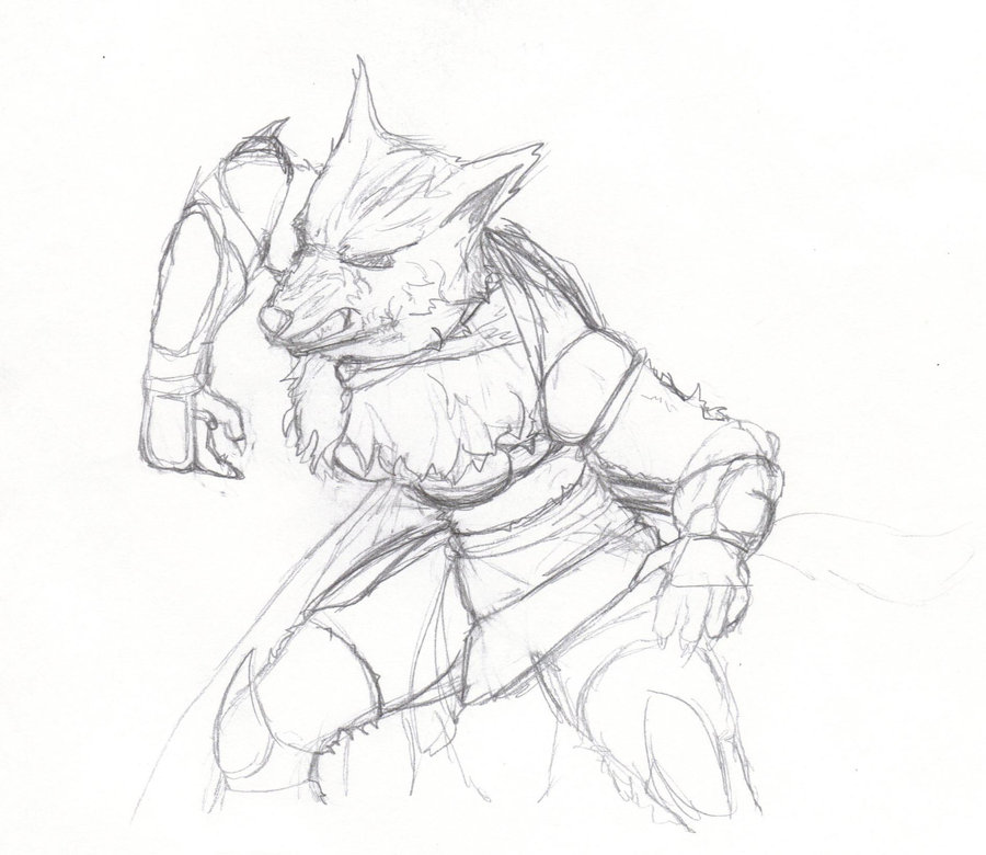 900x780 Female Werewolf By Rolandflagg