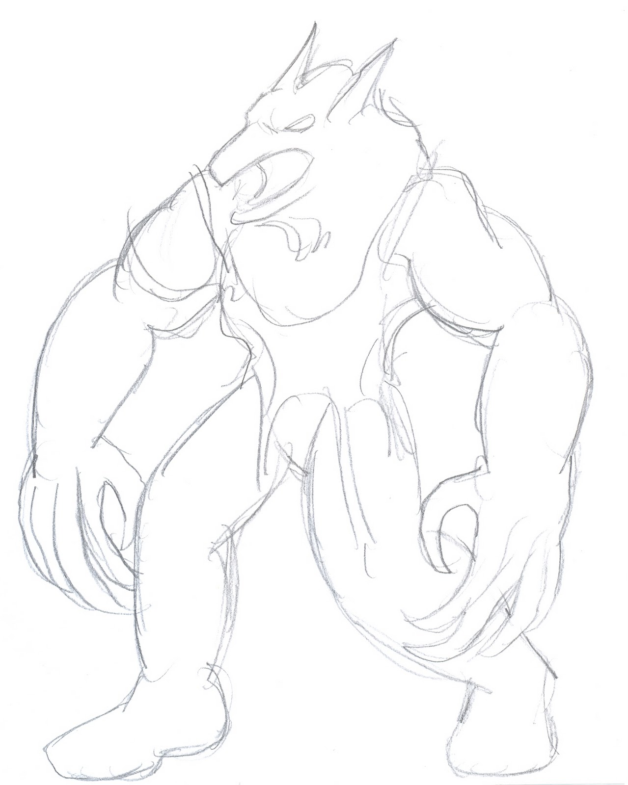 1279x1600 Wayne Tully Fantasy Art How To Draw A Werewolf