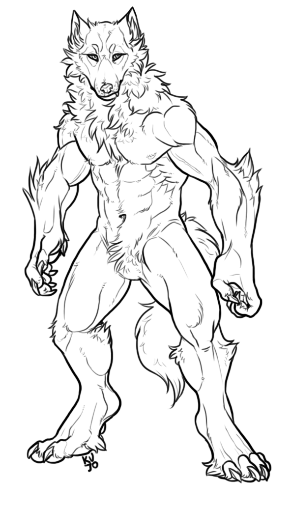 594x1032 Free Art) Show Me Your Werewolves! By Trashbambi