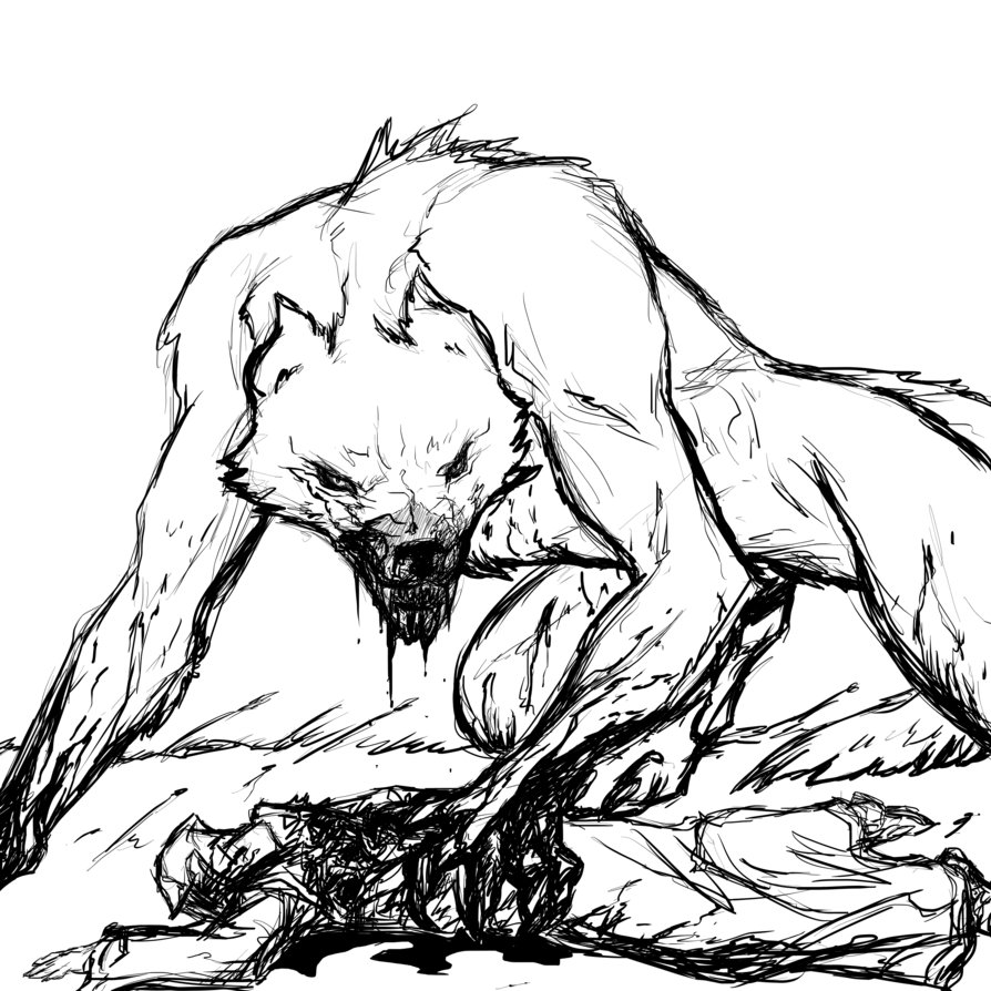 894x894 Commission Crystal La The Werewolf By Rythurmorn