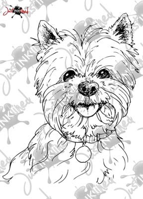 288x400 Westie Coloring Pages