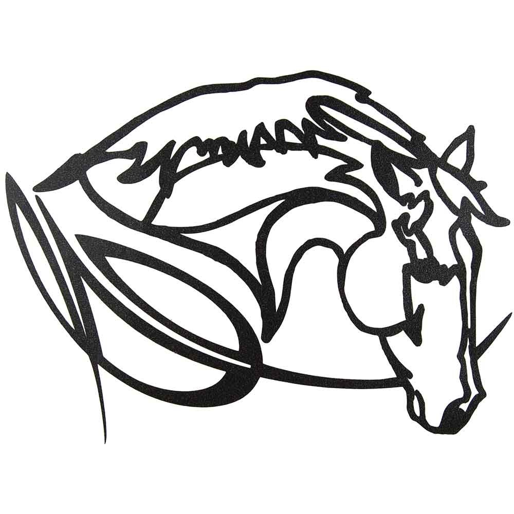 1000x1000 Teskey's Saddle Shop Western Graphics Mustang