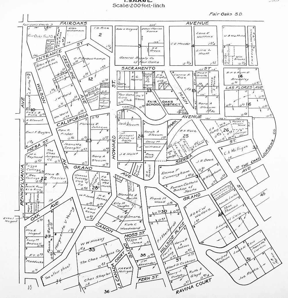 1000x1034 Fair Oaks Plot Maps