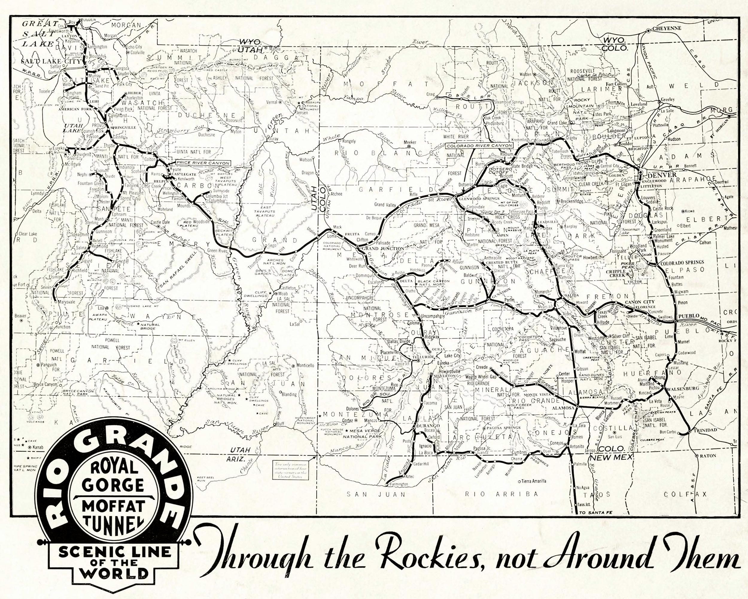 2500x2002 The Denver And Rio Grande Western Railroad