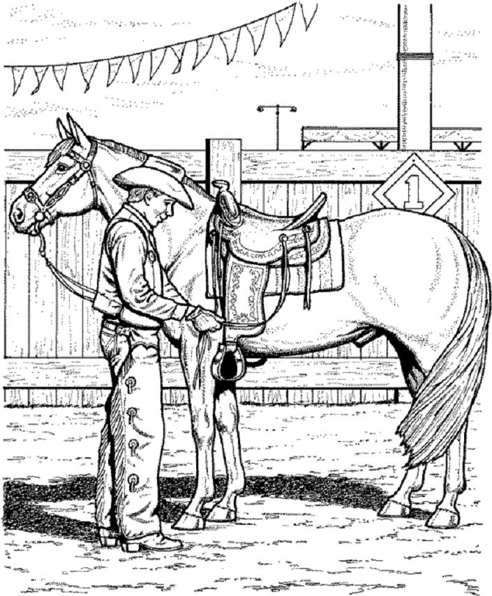 705x855 Western Realistic Horse Coloring Pages Wild Horse Coloring Pages