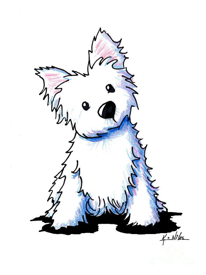 Westie Drawing at GetDrawings | Free download