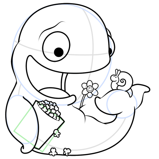 540x540 How To Draw A Whale, A Pail And A Snail