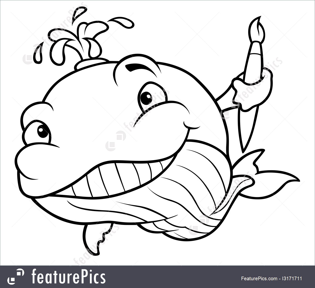 1300x1187 Illustration Of Whale Painter