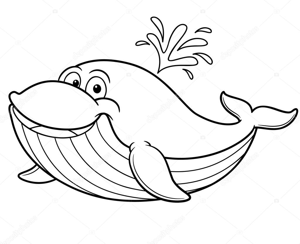 1024x832 Cartoon Whale Stock Vector Sararoom