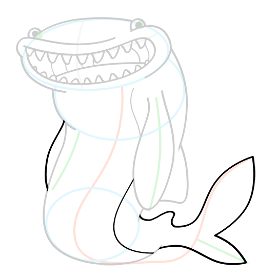 540x540 Whale Shark Drawing Cartoon Lesson