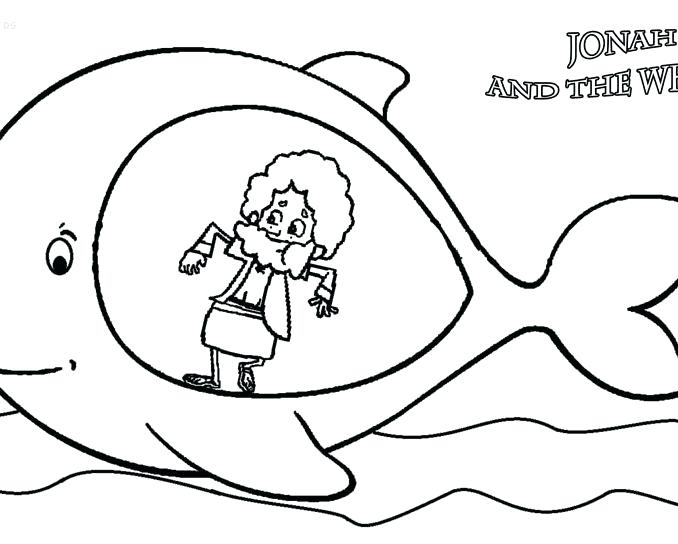 678x544 Jonah And The Whale Coloring Page Also In The Mouth Of Whale