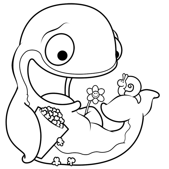 540x540 How To Draw A Whale, A Pail And A Snail