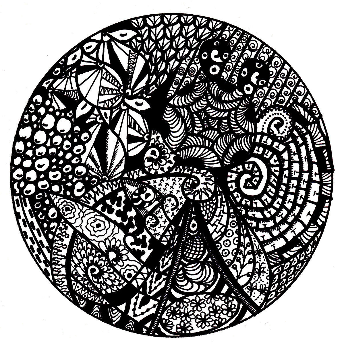 1198x1200 Free Printable Mandala Coloring Pages Mandala Zentangle