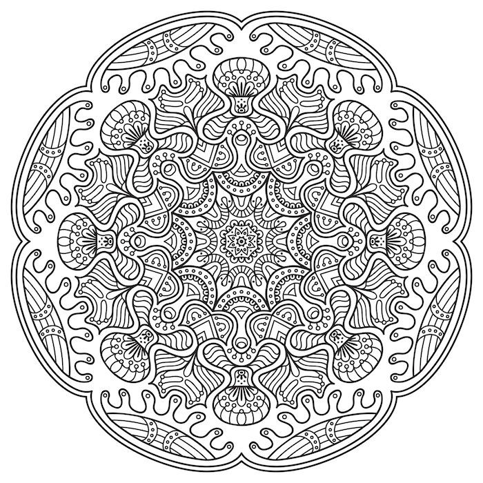 700x700 Mandala Art Therapy