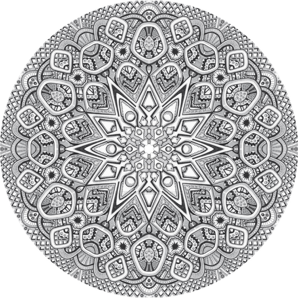 1024x1024 Mandala Drawing 20 By Mandala Jim